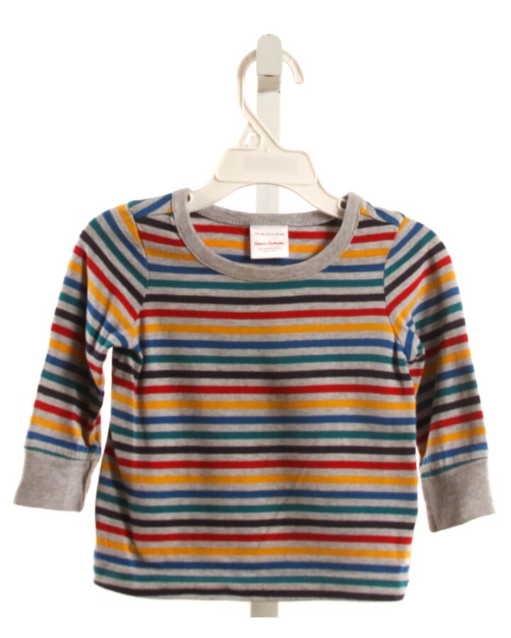 HANNA ANDERSSON  MULTI-COLOR  STRIPED  KNIT LS SHIRT