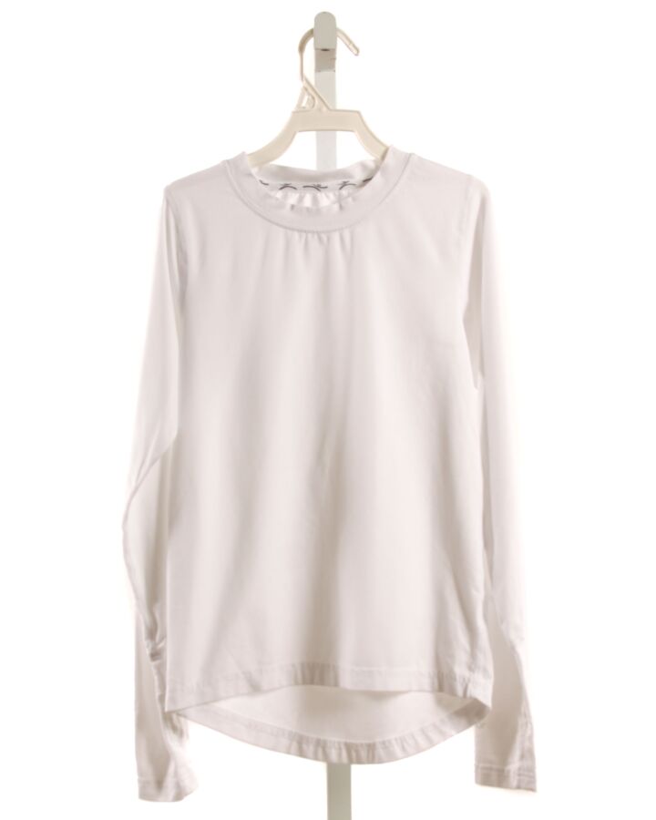 TERRAMAR  WHITE    KNIT LS SHIRT