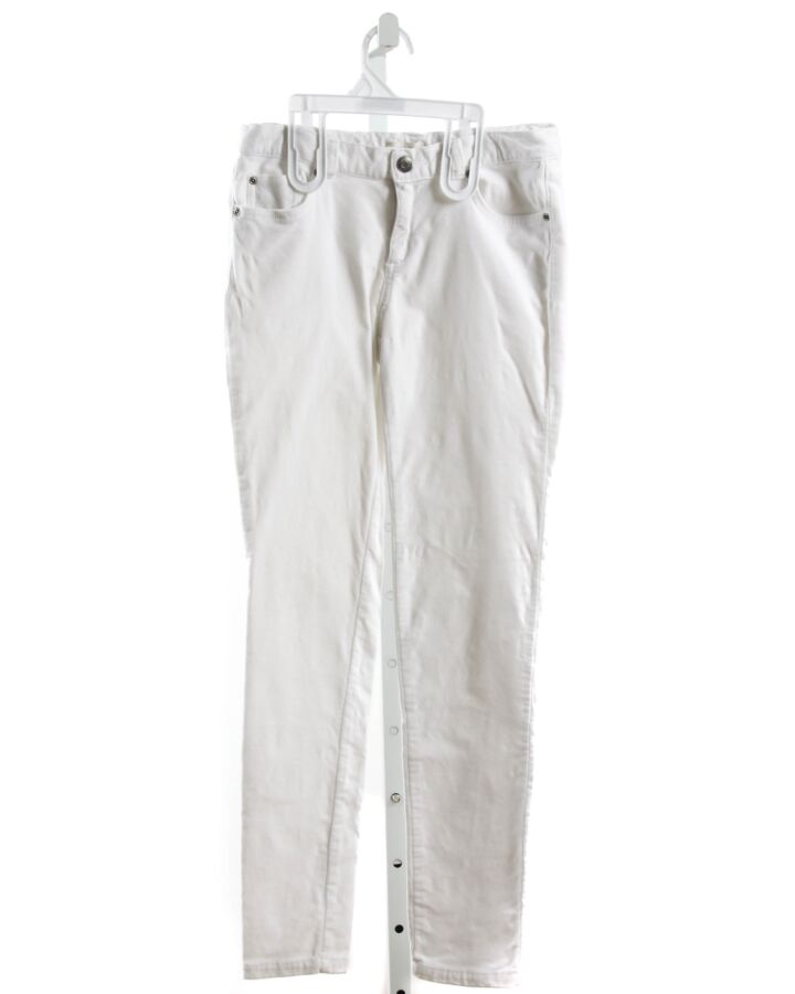 GARNET HILL  WHITE VELVET   JEANS