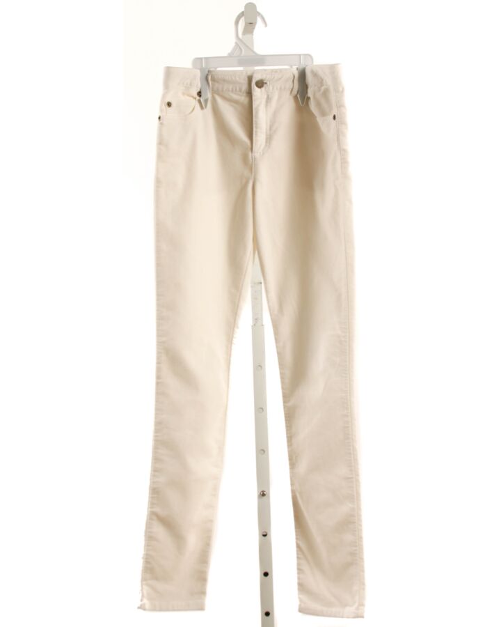 VINEYARD VINES  WHITE VELOUR   PANTS