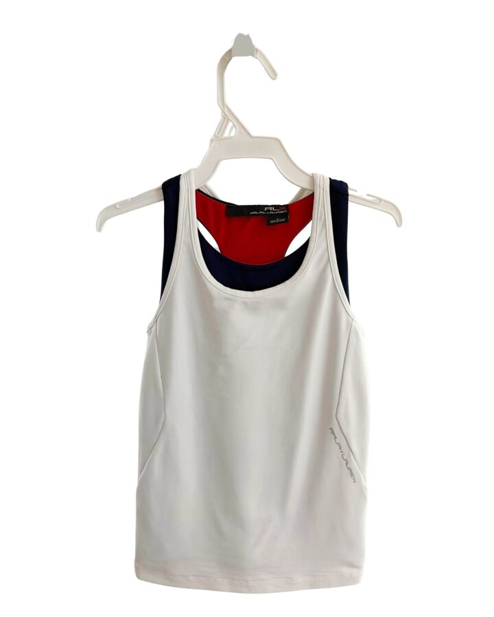RALPH LAUREN  WHITE    KNIT TANK