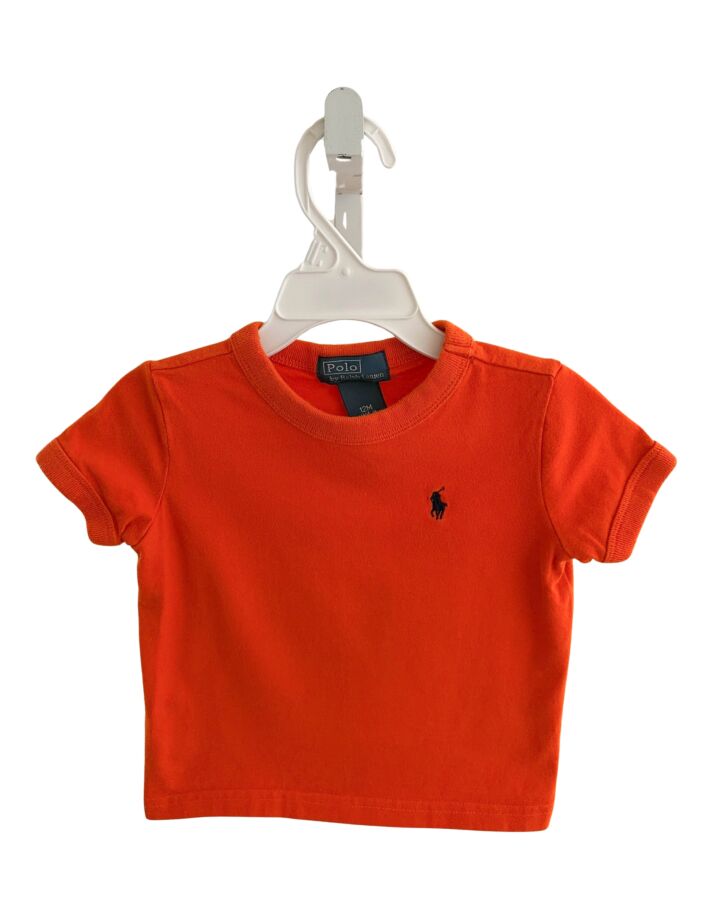 POLO BY RALPH LAUREN  ORANGE    KNIT SS SHIRT