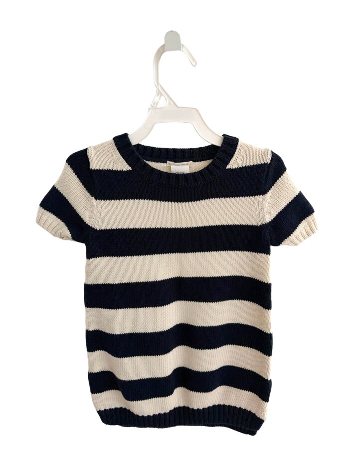CREWCUTS  BLUE  STRIPED  SWEATER