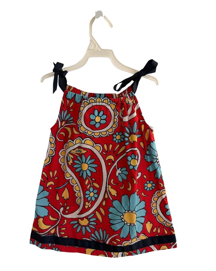 HANNA ANDERSSON  RED  FLORAL PRINTED DESIGN DRESS