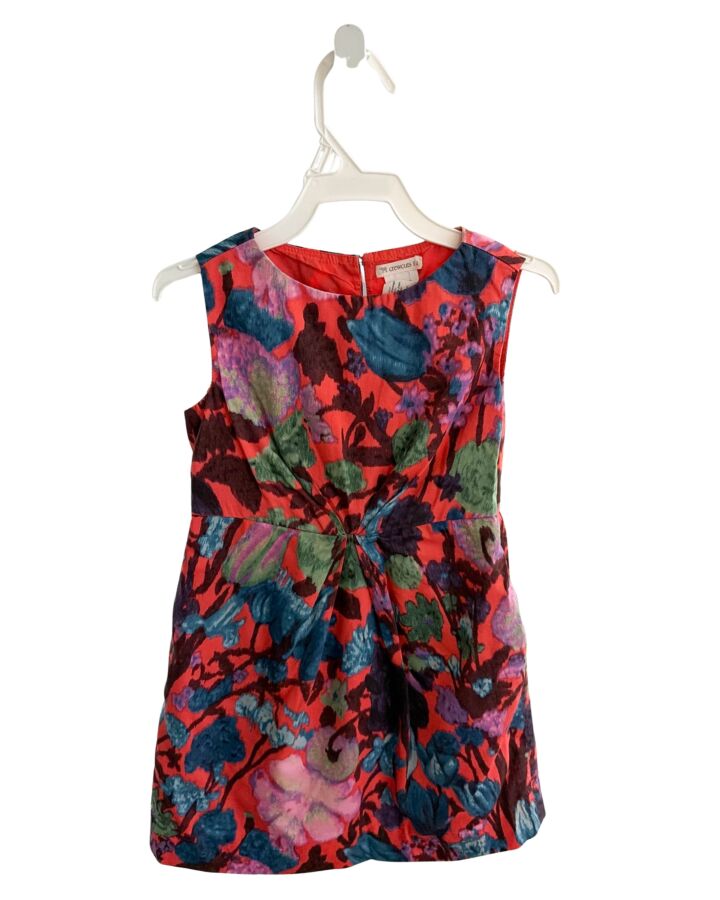 CREWCUTS  PINK  FLORAL  DRESS