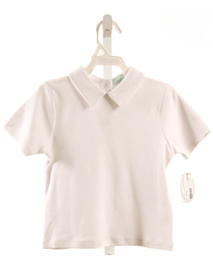 PETIT AMI  WHITE    KNIT SS SHIRT