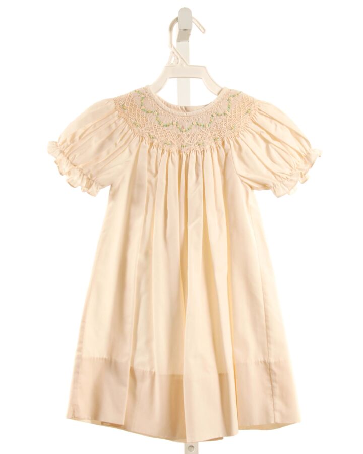 ROSALINA  IVORY   SMOCKED DRESS