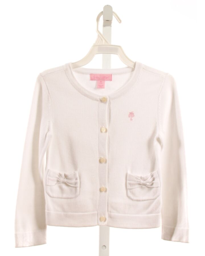 LILLY PULITZER  WHITE    CARDIGAN