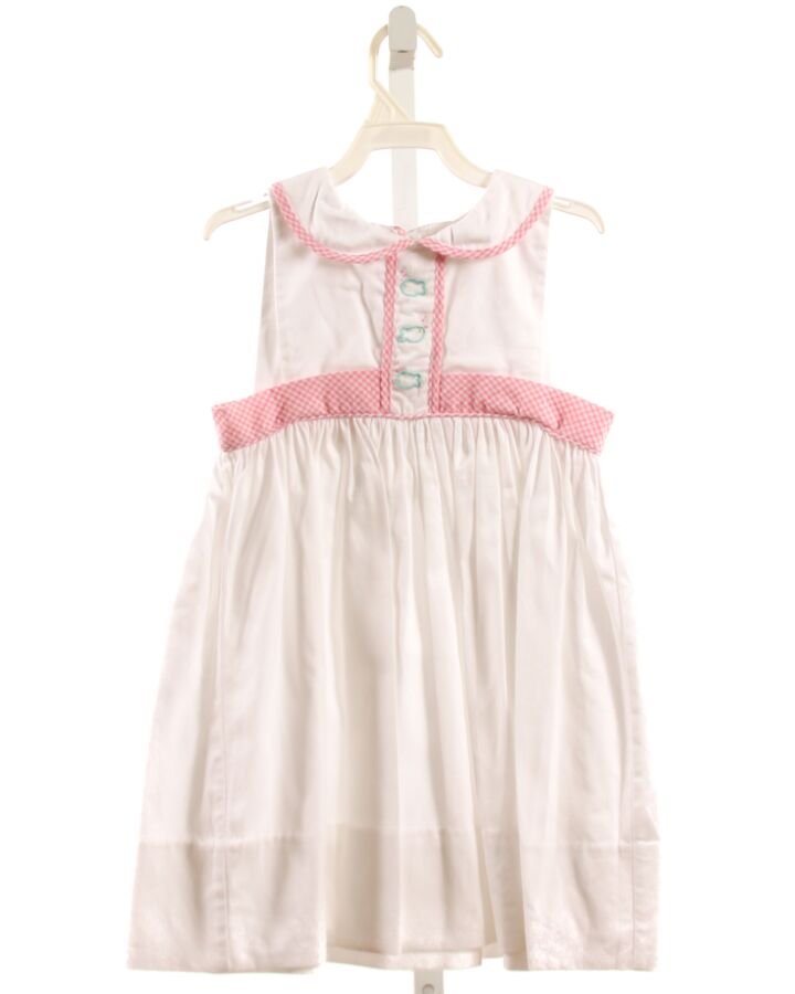 ALICE KATHLEEN  WHITE PIQUE   DRESS