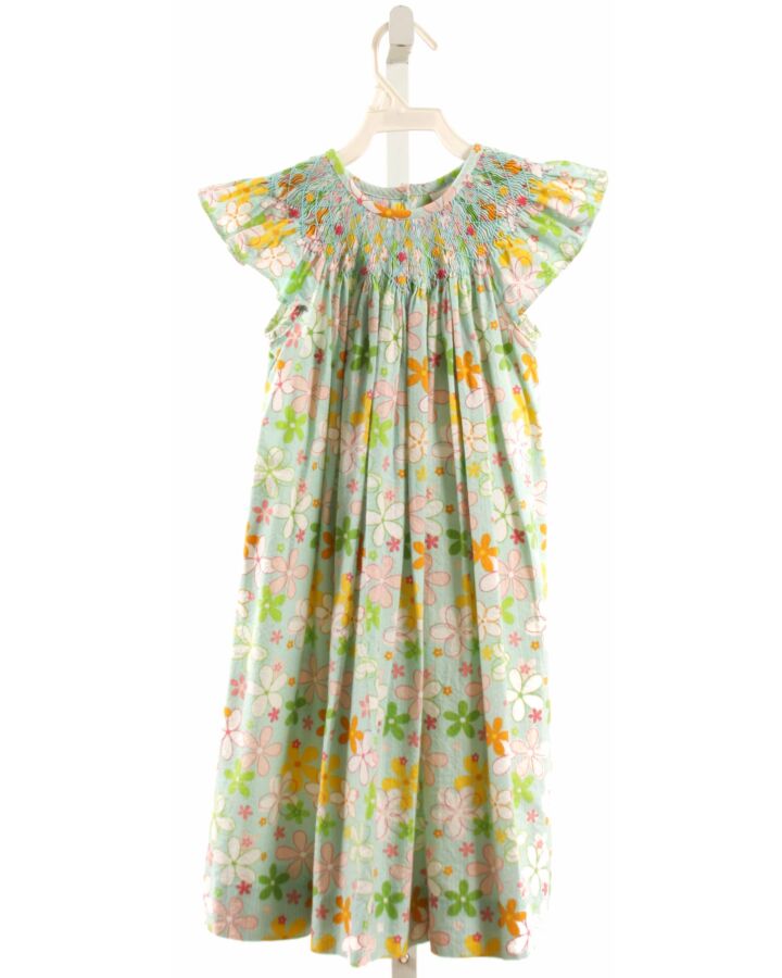 ZUCCINI  BLUE  FLORAL  DRESS