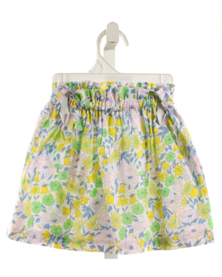 GRACE & JAMES  YELLOW  FLORAL  SKIRT