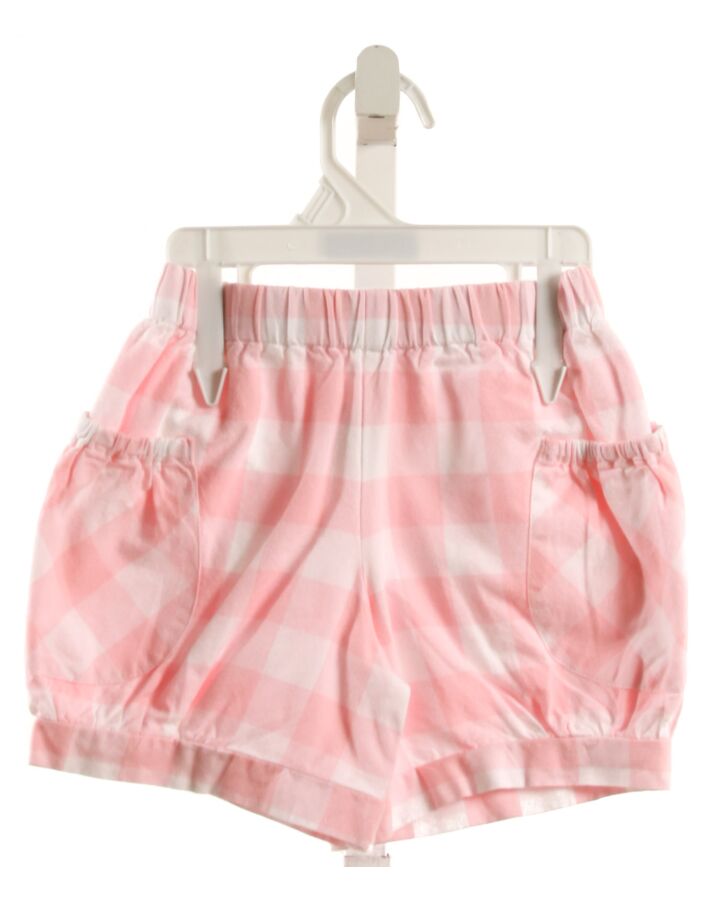 HANNAH KATE  PINK  GINGHAM  SHORTS