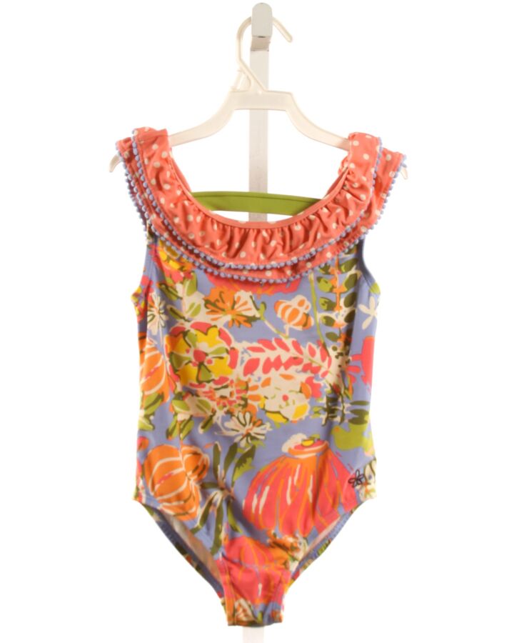 MATILDA JANE  MULTI-COLOR  FLORAL  1-PIECE SWIMSUIT