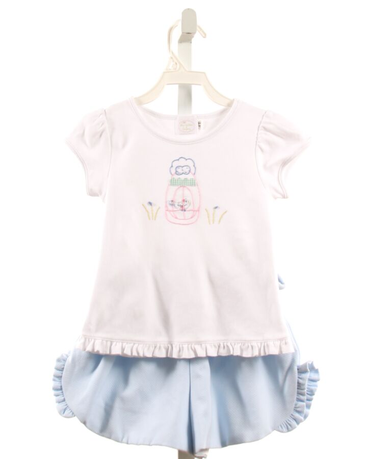 ALICE KATHLEEN  BLUE PIQUE   2-PIECE OUTFIT
