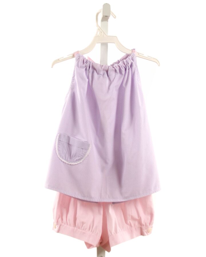 ALICE KATHLEEN  PURPLE  POLKA DOT  2-PIECE OUTFIT