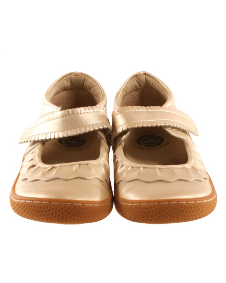LIVIE & LUCA GOLD MARY JANES  *EUC SIZE TODDLER 13