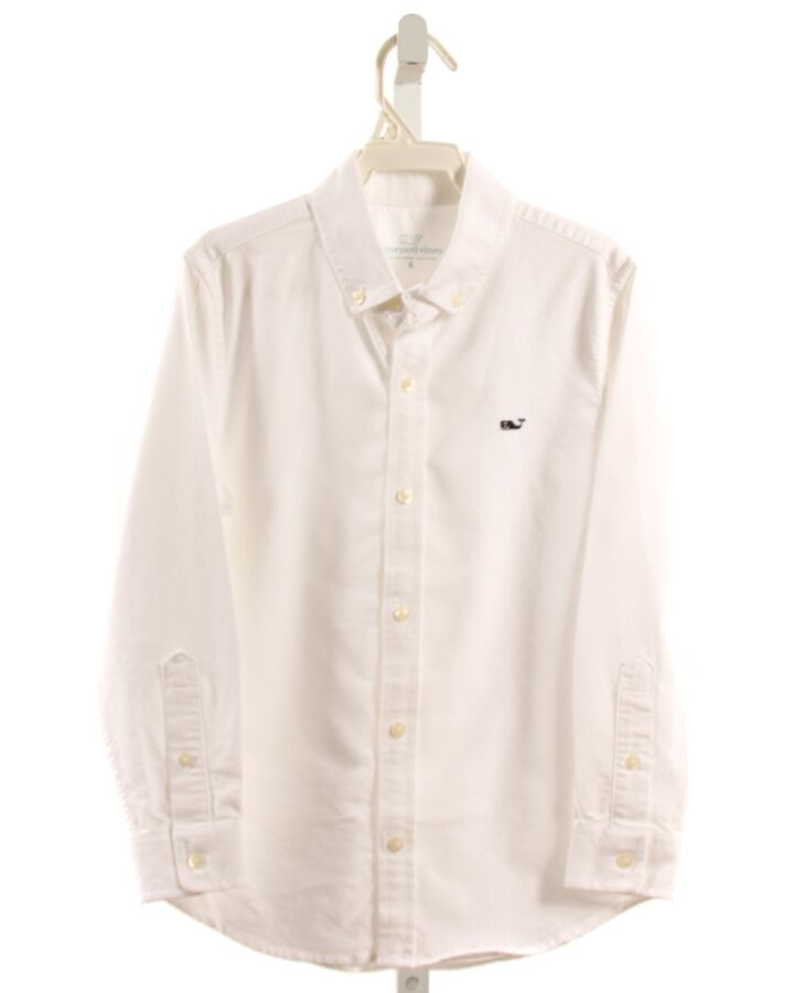 VINEYARD VINES  WHITE    DRESS SHIRT
