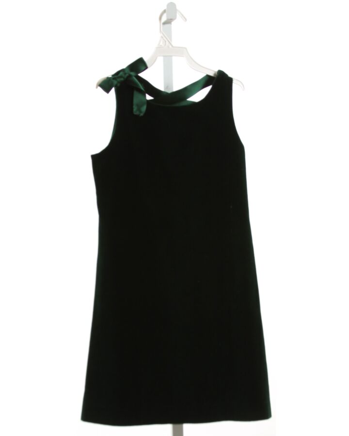 FLORENCE EISEMAN  GREEN VELVET   PARTY DRESS
