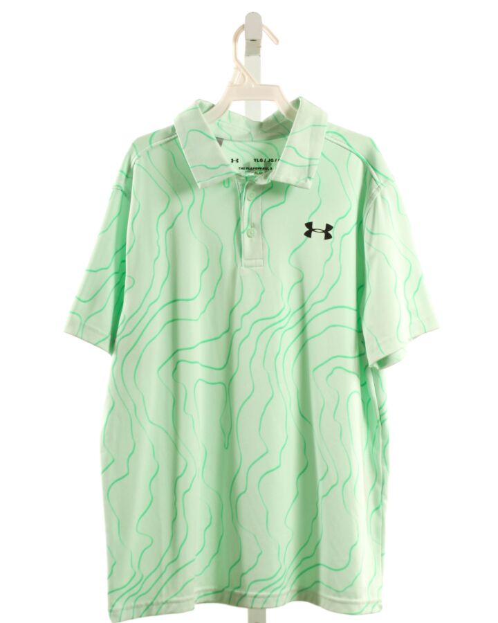 UNDER ARMOUR  MINT    KNIT SS SHIRT