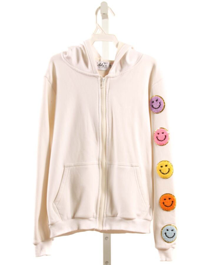 LOLA + THE BOYS  WHITE   APPLIQUED OUTERWEAR