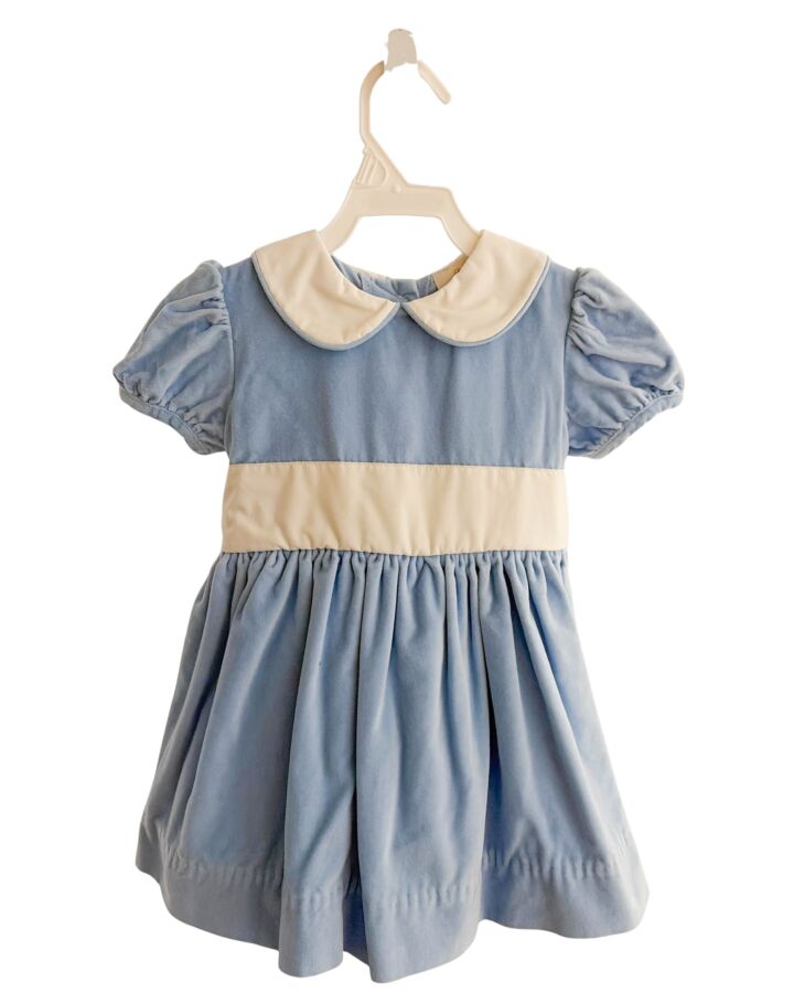 THE BEAUFORT BONNET COMPANY  BLUE VELVET   PARTY DRESS