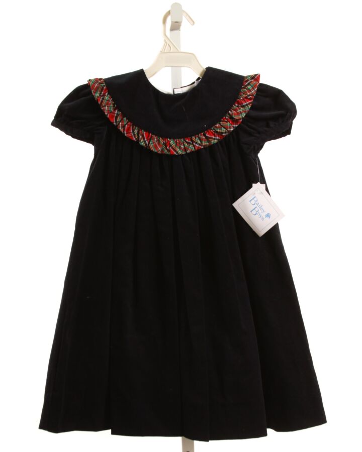 BAILEY BOYS  NAVY CORDUROY   DRESS WITH RUFFLE
