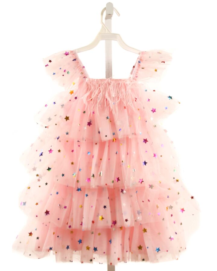 LOLA + THE BOYS  PINK TULLE   PARTY DRESS