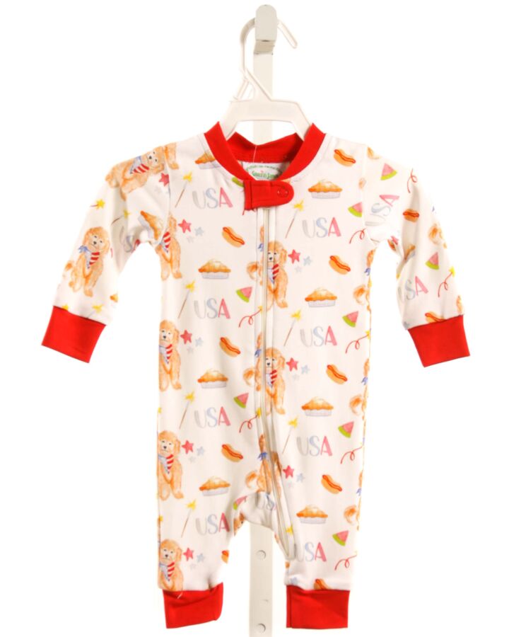 GRACE & JAMES  MULTI-COLOR  PRINT  LOUNGEWEAR