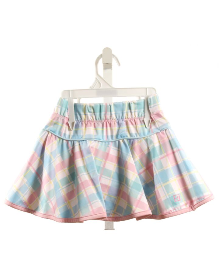 SET BY LULLABY SET  LT BLUE  PLAID  SKORT