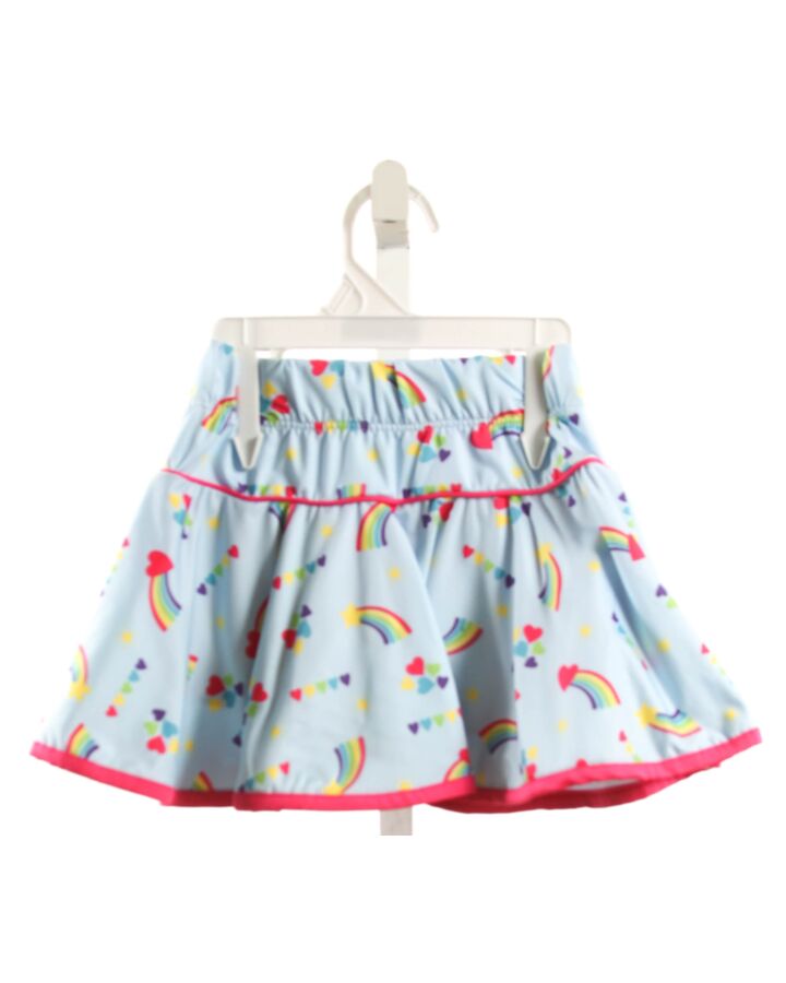 SET BY LULLABY SET  LT BLUE  PRINT  SKORT