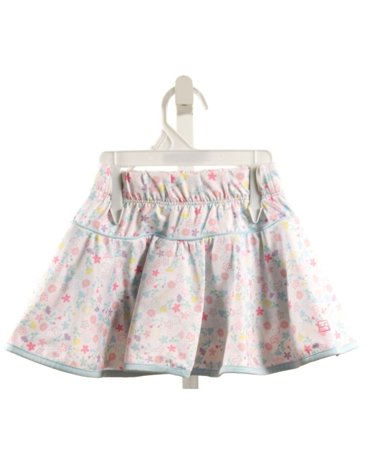 SET BY LULLABY SET  WHITE  FLORAL  SKORT