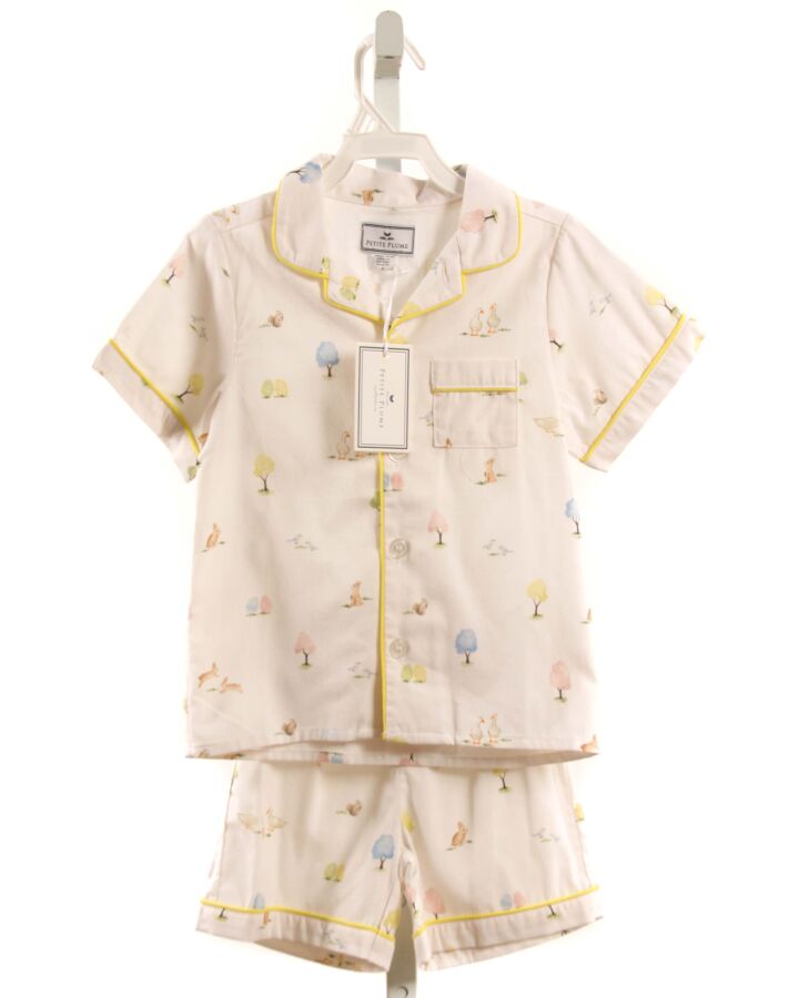 PETITE PLUME  YELLOW  PRINT  LOUNGEWEAR