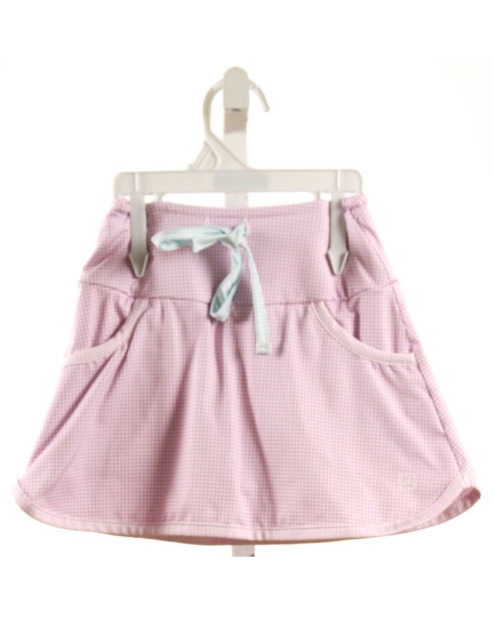 SET BY LULLABY SET  LAVENDER  GINGHAM  SKORT
