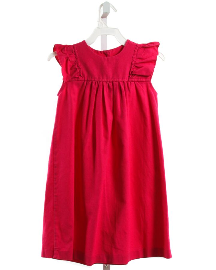 PRIM & PROPER  HOT PINK LINEN   DRESS