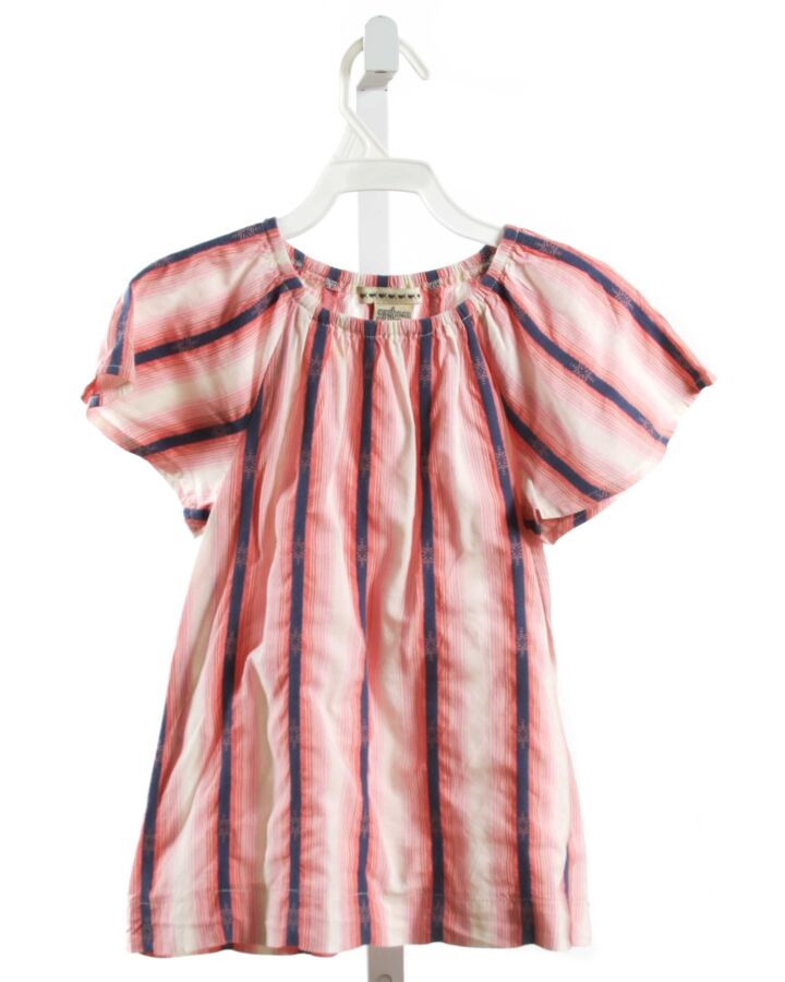 ANTHEM OF THE ANTS  PINK  STRIPED  SHIRT-SS