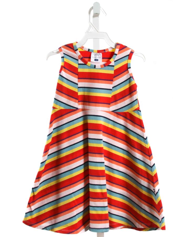 TOOBY DOO  MULTI-COLOR  STRIPED  KNIT DRESS