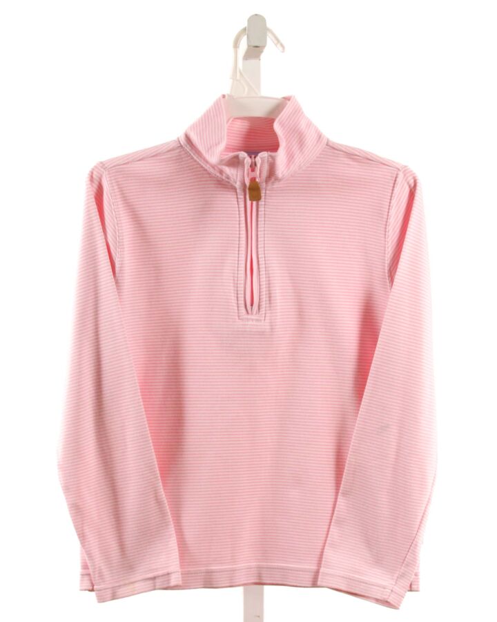 BELLA BLISS  LT PINK  STRIPED  PULLOVER