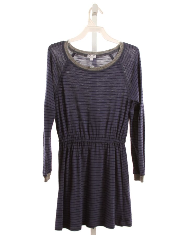 SPLENDID  NAVY  STRIPED  KNIT DRESS