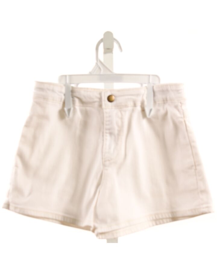 BISBY BY LITTLE ENGLISH  WHITE DENIM   SHORTS