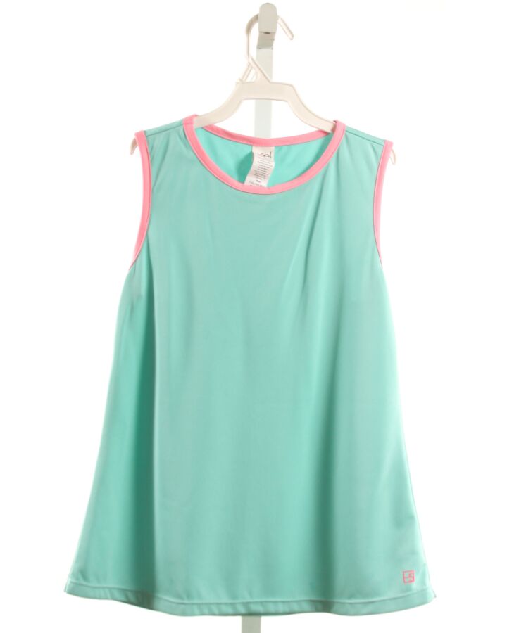 SET BY LULLABY SET  AQUA    KNIT TANK