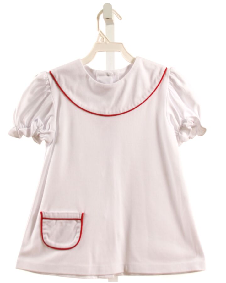 LULLABY SET  WHITE    KNIT SS SHIRT
