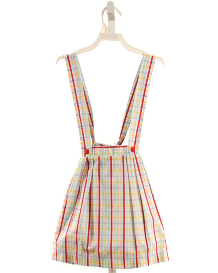 NO TAG  RED  PLAID  SKIRT