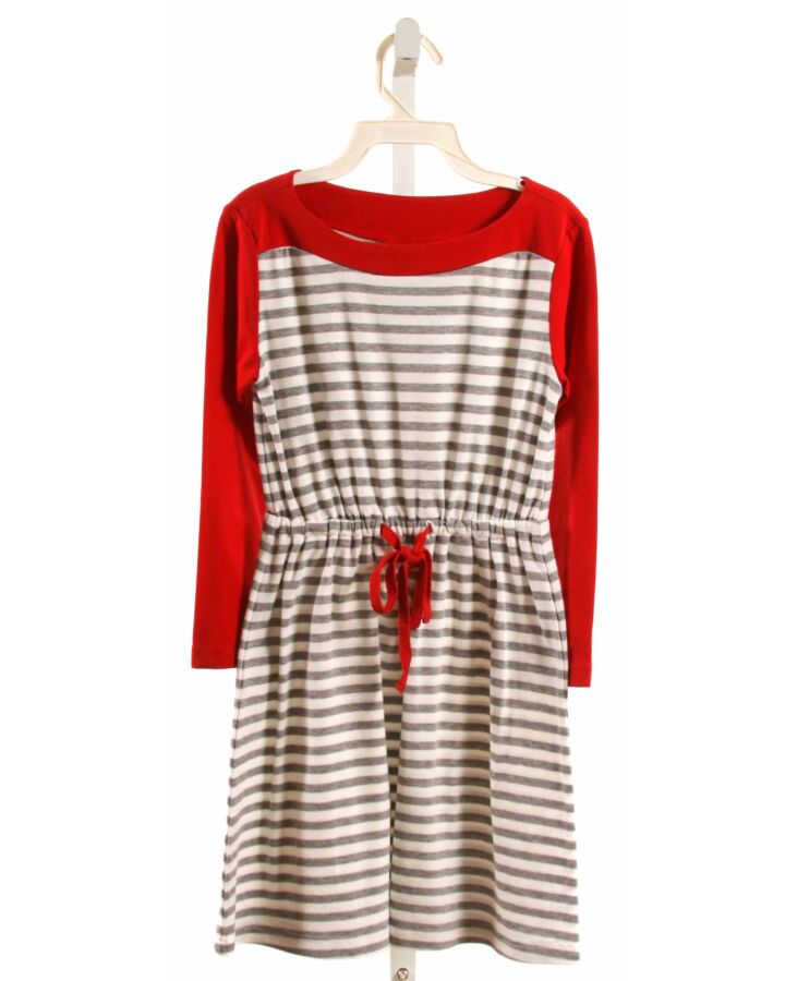 BUSY BEES  RED  STRIPED  KNIT DRESS