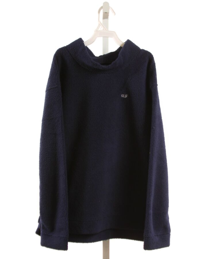 VINEYARD VINES  NAVY FLEECE   PULLOVER