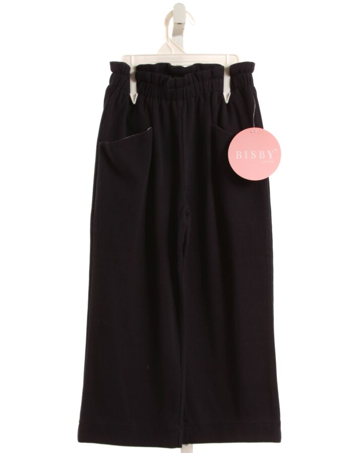 BISBY BY LITTLE ENGLISH NAVY KNIT PANTS