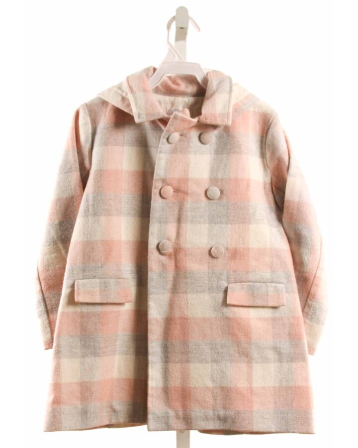 DONDOLO  PINK  PLAID  DRESSY OUTERWEAR