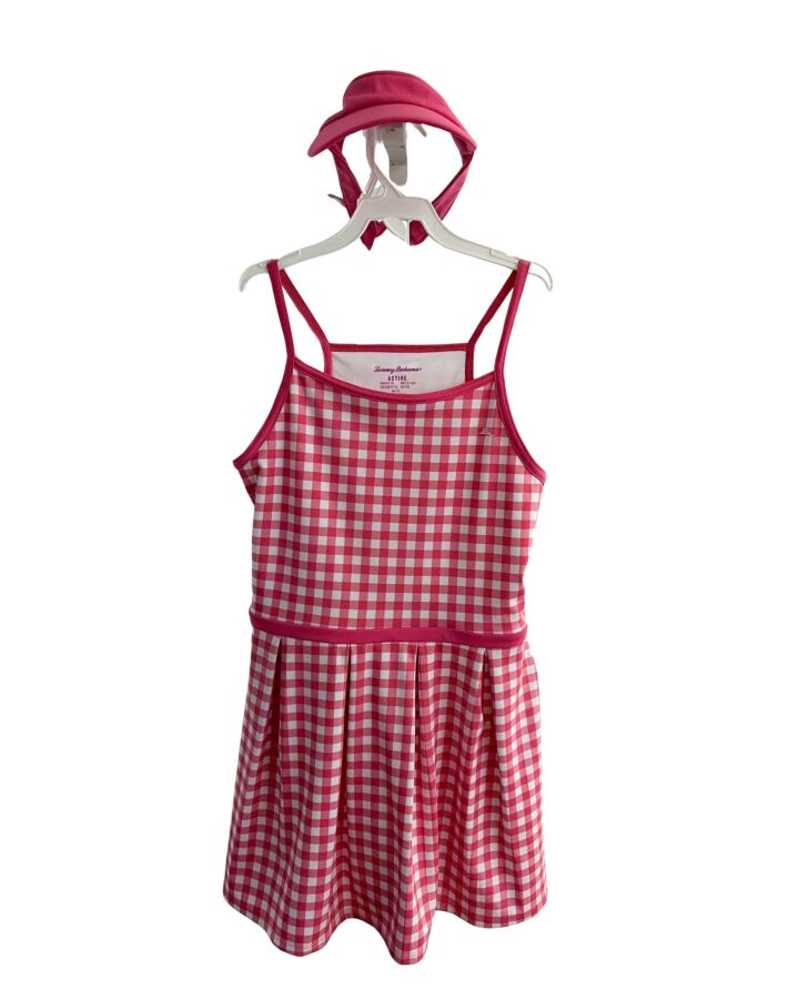 THOMMY BAHAMA  HOT PINK  GINGHAM  DRESS