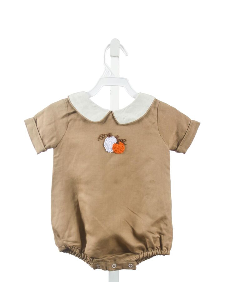 THE OAKS APPAREL  BROWN LINEN  BUBBLE