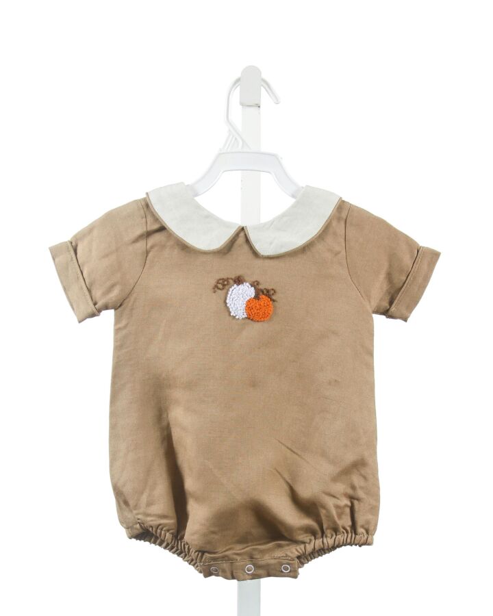 THE OAKS APPAREL  BROWN LINEN  BUBBLE