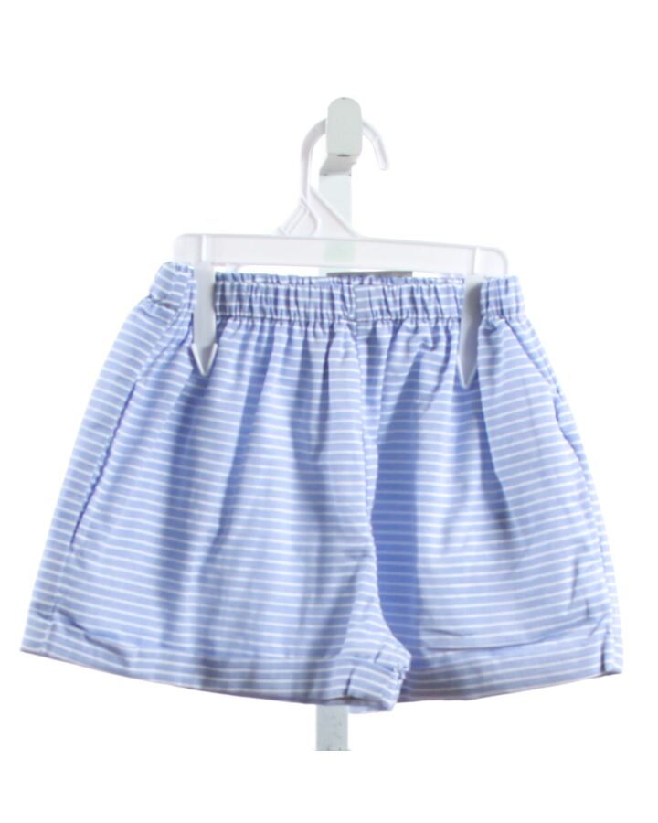 THE OAKS APPAREL  BLUE  STRIPED  SHORTS
